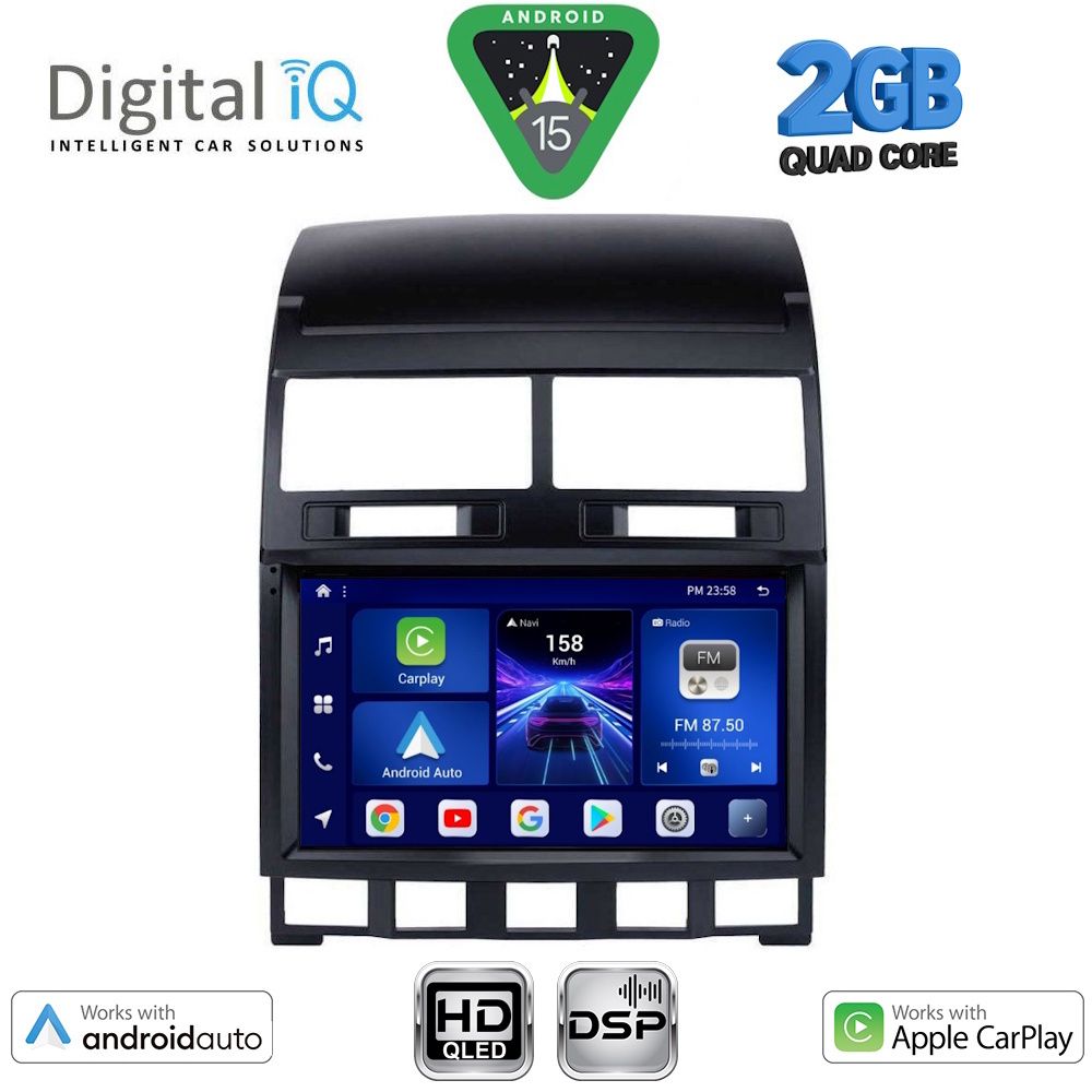 DIGITAL IQ BXC 3765_CPAA (9inc) MULTIMEDIA TABLET for VW TOUAREG mod. 2003-2011 DIGITAL IQ BXC 3765_CPAA (9inc) MULTIMEDIA TABLET for VW TOUAREG mod. 2003-2011