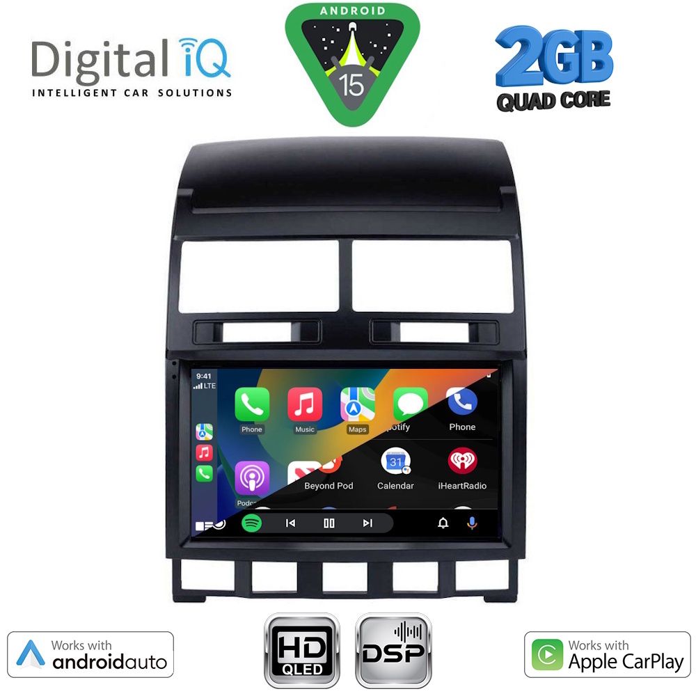 DIGITAL IQ BXC 3765_CPAA (9inc) MULTIMEDIA TABLET for VW TOUAREG mod. 2003-2011 DIGITAL IQ BXC 3765_CPAA (9inc) MULTIMEDIA TABLET for VW TOUAREG mod. 2003-2011