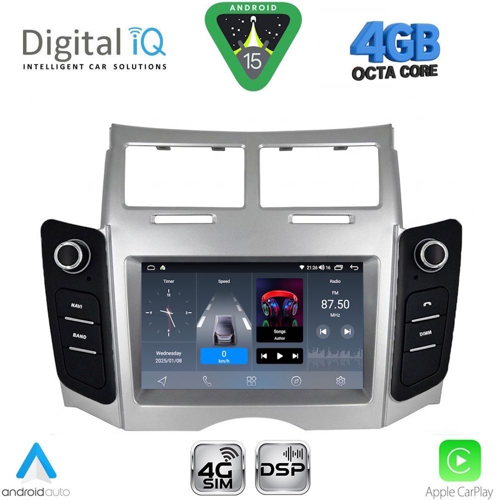DIGITAL IQ BLG 429_CPA (7″ DECK) MULTIMEDIA OEM for TOYOTA YARIS mod. 2006-2011 DIGITAL IQ BLG 429_CPA (7″ DECK) MULTIMEDIA OEM for TOYOTA YARIS mod. 2006-2011