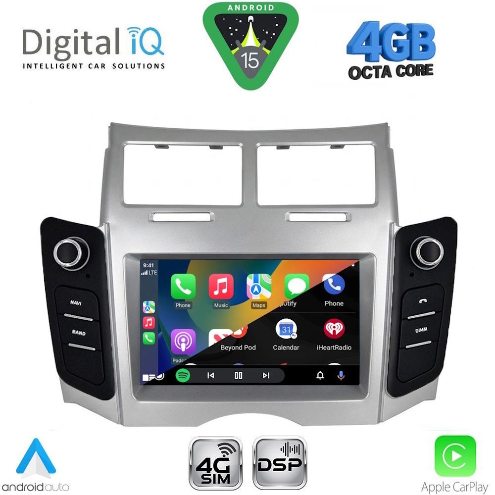DIGITAL IQ BLG 429_CPA (7″ DECK) MULTIMEDIA OEM for TOYOTA YARIS mod. 2006-2011 DIGITAL IQ BLG 429_CPA (7″ DECK) MULTIMEDIA OEM for TOYOTA YARIS mod. 2006-2011