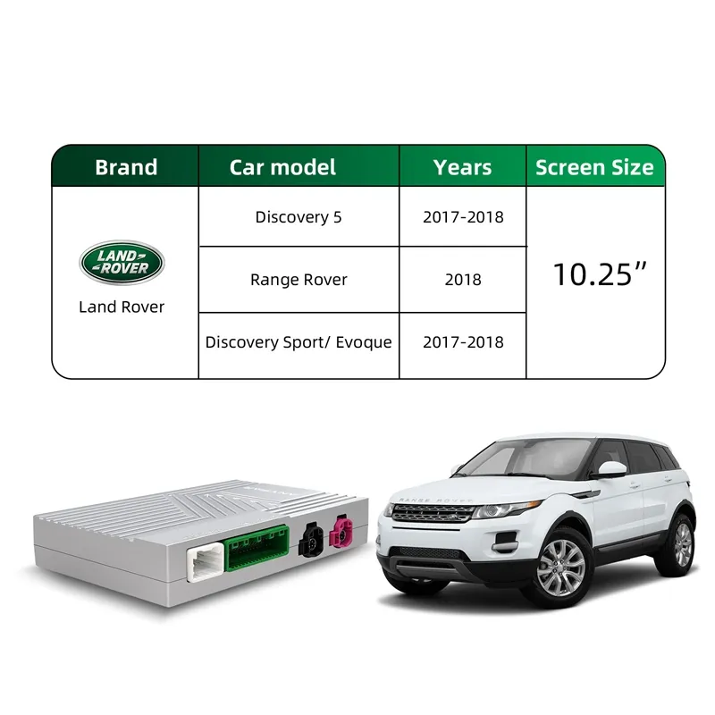 DIGITAL IQ LR 522F CPA (WIRELESS CARPLAY / ANDROID AUTO BOX with 2 CAMERA IN for JAGUAR - LAND ROVER mod. 2016-2019 with HARMAN 10.25" Screen) DIGITAL IQ LR 522F CPA (WIRELESS CARPLAY / ANDROID AUTO BOX with 2 CAMERA IN for JAGUAR - LAND ROVER mod. 2016-2019 with HARMAN 10.25" Screen)