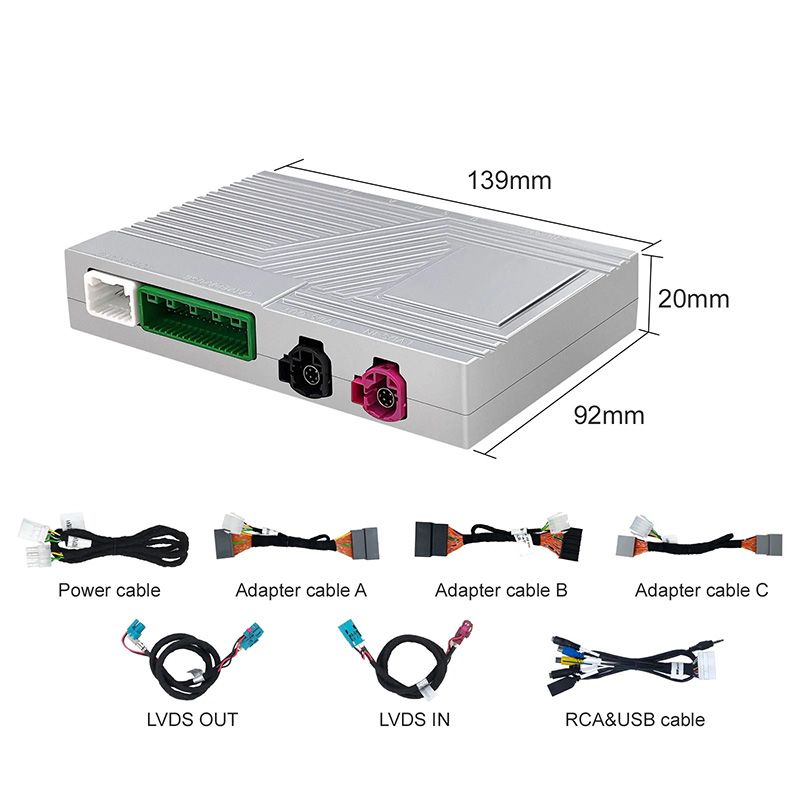 DIGITAL IQ LR 522F CPA (WIRELESS CARPLAY / ANDROID AUTO BOX with 2 CAMERA IN for JAGUAR - LAND ROVER mod. 2016-2019 with HARMAN 10.25" Screen) DIGITAL IQ LR 522F CPA (WIRELESS CARPLAY / ANDROID AUTO BOX with 2 CAMERA IN for JAGUAR - LAND ROVER mod. 2016-2019 with HARMAN 10.25" Screen)