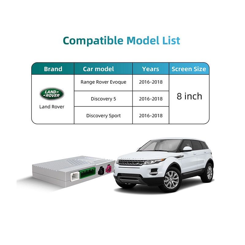 DIGITAL IQ LR 523F CPA (WIRELESS CARPLAY / ANDROID AUTO BOX with 2 CAMERA IN for JAGUAR - LAND ROVER mod. 2016-2019 with HARMAN 8" System) DIGITAL IQ LR 523F CPA (WIRELESS CARPLAY / ANDROID AUTO BOX with 2 CAMERA IN for JAGUAR - LAND ROVER mod. 2016-2019 with HARMAN 8" System)