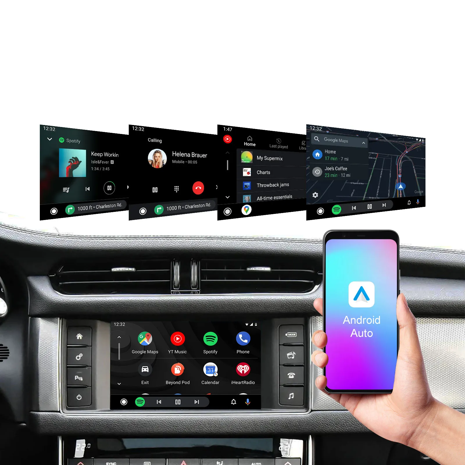 DIGITAL IQ LR 523F CPA (WIRELESS CARPLAY / ANDROID AUTO BOX with 2 CAMERA IN for JAGUAR - LAND ROVER mod. 2016-2019 with HARMAN 8" System) DIGITAL IQ LR 523F CPA (WIRELESS CARPLAY / ANDROID AUTO BOX with 2 CAMERA IN for JAGUAR - LAND ROVER mod. 2016-2019 with HARMAN 8" System)