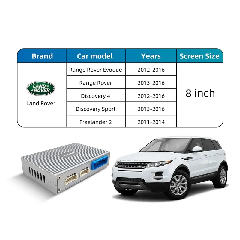 DIGITAL IQ LR 715F CPA (WIRELESS CARPLAY / ANDROID AUTO BOX with 2 CAMERA IN for JAGUAR - LAND ROVER mod. 2016-2019 with BOSCH 8" Screen) DIGITAL IQ LR 715F CPA (WIRELESS CARPLAY / ANDROID AUTO BOX with 2 CAMERA IN for JAGUAR - LAND ROVER mod. 2016-2019 with BOSCH 8" Screen)