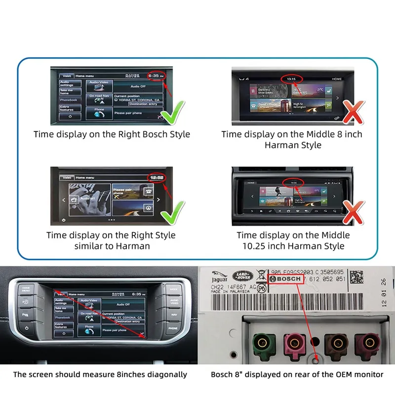 DIGITAL IQ LR 715F CPA (WIRELESS CARPLAY / ANDROID AUTO BOX with 2 CAMERA IN for JAGUAR - LAND ROVER mod. 2016-2019 with BOSCH 8" Screen) DIGITAL IQ LR 715F CPA (WIRELESS CARPLAY / ANDROID AUTO BOX with 2 CAMERA IN for JAGUAR - LAND ROVER mod. 2016-2019 with BOSCH 8" Screen)