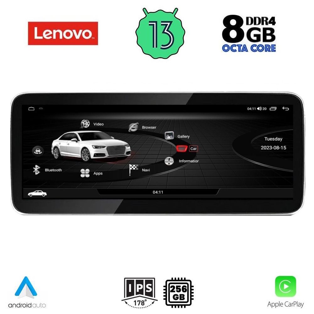 LENOVO LVK 28928_CPA RHD (10.33inc) (ORIG. NAVI) MULTIMEDIA SYSTEM for AUDI Q5 mod. 2009-2016 LENOVO LVK 28928_CPA RHD (10.33inc) (ORIG. NAVI) MULTIMEDIA SYSTEM for AUDI Q5 mod. 2009-2016