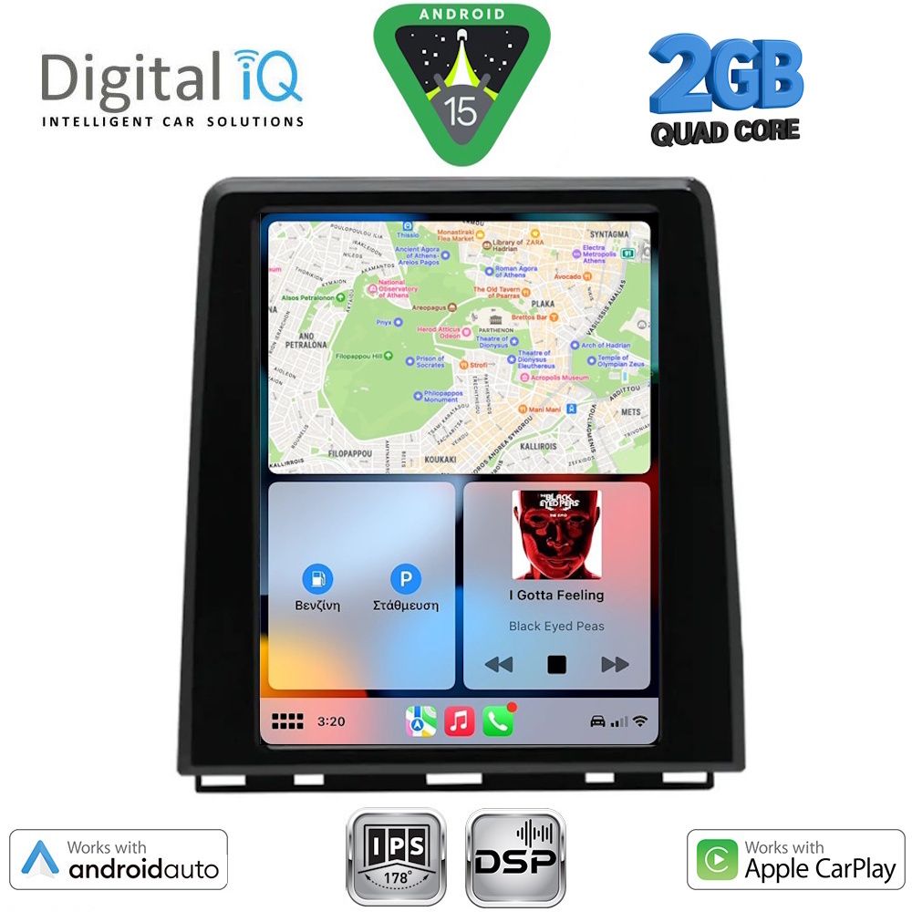 DIGITAL IQ BXC 3948_CPAA (HIGH VERSION) TESLA STYLE for RENAULT CLIO 5 - CAPTURE mod. 2019-2026 DIGITAL IQ BXC 3948_CPAA (HIGH VERSION) TESLA STYLE for RENAULT CLIO 5 - CAPTURE mod. 2019-2026