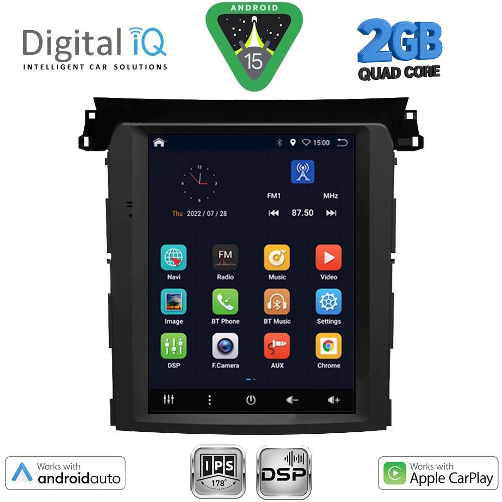 DIGITAL IQ BXC 3961_CPAA TESLA STYLE for SUBARU FORESTER – IMPREZA – XV mod. 2019-2024 DIGITAL IQ BXC 3961_CPAA TESLA STYLE for SUBARU FORESTER – IMPREZA – XV mod. 2019-2024