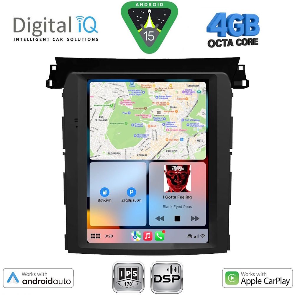 DIGITAL IQ BXF 6961_CPAA TESLA STYLE for SUBARU FORESTER – IMPREZA – XV mod. 2019-2024 DIGITAL IQ BXF 6961_CPAA TESLA STYLE for SUBARU FORESTER – IMPREZA – XV mod. 2019-2024