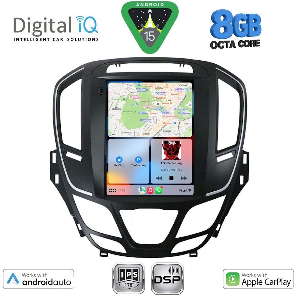 DIGITAL IQ BXF 7915_CPAA TESLA STYLE for OPEL INSIGNIA II mod. 2014-2017 DIGITAL IQ BXF 7915_CPAA TESLA STYLE for OPEL INSIGNIA II mod. 2014-2017