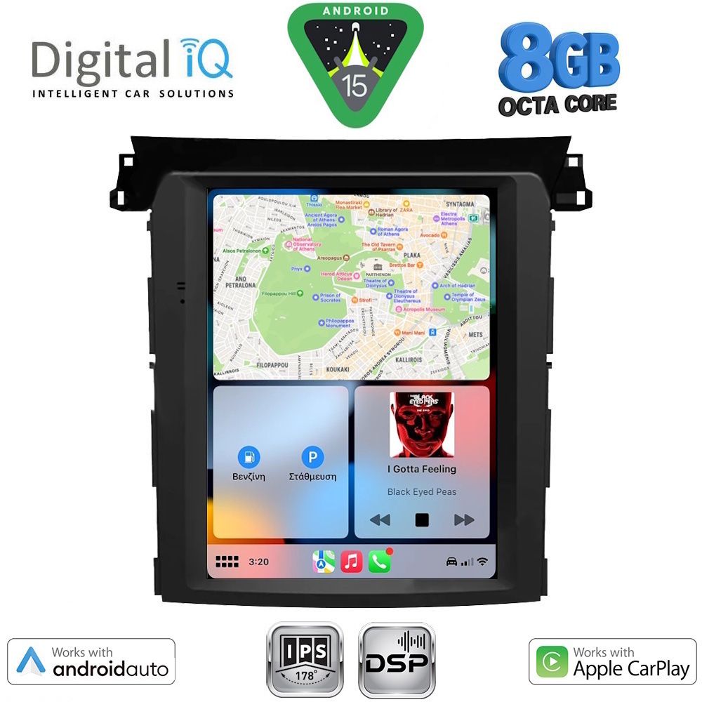DIGITAL IQ BXF 7961_CPAA TESLA STYLE for SUBARU FORESTER – IMPREZA – XV mod. 2019-2024 DIGITAL IQ BXF 7961_CPAA TESLA STYLE for SUBARU FORESTER – IMPREZA – XV mod. 2019-2024
