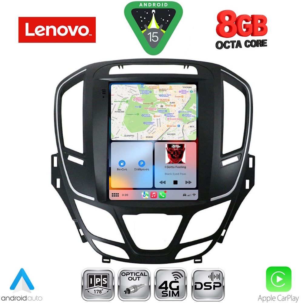 LENOVO SSW 10915_CPA TESLA STYLE for OPEL INSIGNIA II mod. 2014-2017 LENOVO SSW 10915_CPA TESLA STYLE for OPEL INSIGNIA II mod. 2014-2017
