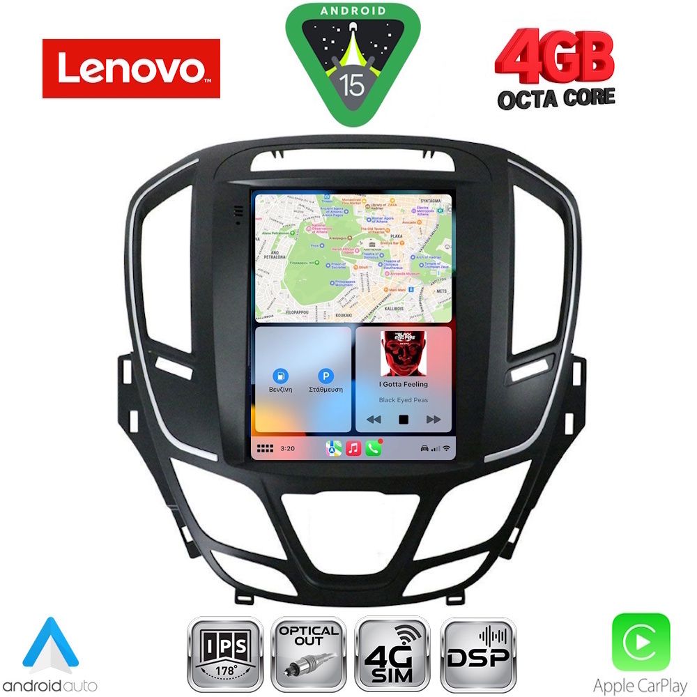 LENOVO SSX 9915_CPA TESLA STYLE for OPEL INSIGNIA II mod. 2014-2017 LENOVO SSX 9915_CPA TESLA STYLE for OPEL INSIGNIA II mod. 2014-2017