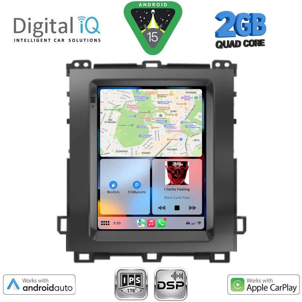 DIGITAL IQ BXC 3982_CPAA (TESLA) MULTIMEDIA for TOYOTA LANDCRUISER mod. 2003-2009 DIGITAL IQ BXC 3982_CPAA (TESLA) MULTIMEDIA for TOYOTA LANDCRUISER mod. 2003-2009