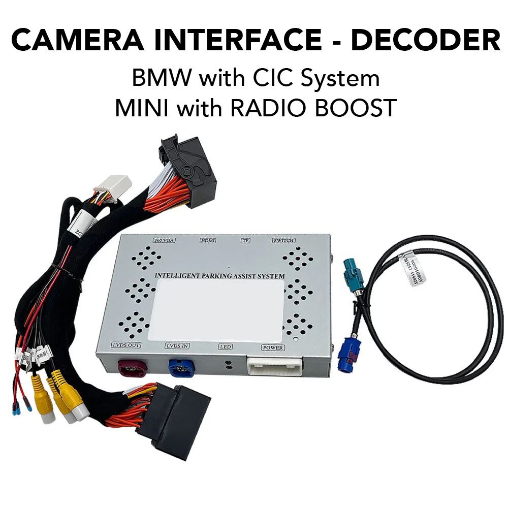 DIGITAL IQ BM 9800_CI - CAMERA INTERFACE for BMW - MINI (CIC) DIGITAL IQ BM 9800_CI - CAMERA INTERFACE for BMW - MINI (CIC)