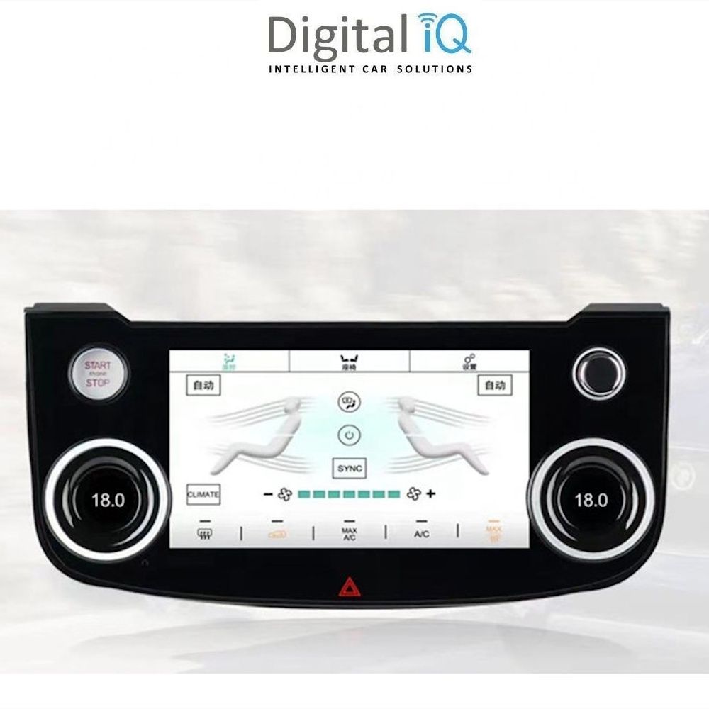 DIGITAL IQ FZ 2013_CL - TOUCHSCREEN CLIMATE CONTROL PANEL 7" for JAGUAR F - PACE - XE - XF mod. 2016-2020 DIGITAL IQ FZ 2013_CL - TOUCHSCREEN CLIMATE CONTROL PANEL 7" for JAGUAR F - PACE - XE - XF mod. 2016-2020
