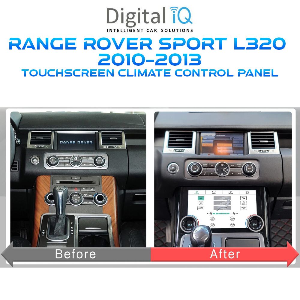 DIGITAL IQ FZ 2012_CL (TOUCHSCREEN CLIMATE CONTROL PANEL 10" for RANGE ROVER SPORT L320 mod. 2010-2013) DIGITAL IQ FZ 2012_CL (TOUCHSCREEN CLIMATE CONTROL PANEL 10" for RANGE ROVER SPORT L320 mod. 2010-2013)