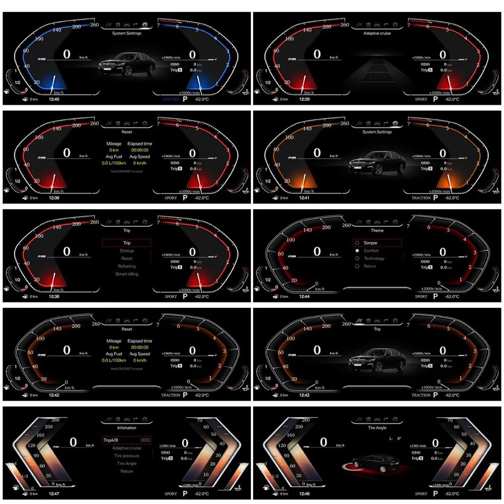 DIGITAL IQ FZ 972_IC (12.3in) BMW 5 - 5 GT - 6 - 7 Series mod. 2010-2017 / X3 - X4 - X5 - X6 mod. 2014-2017 DIGITAL DASHBOARD DIGITAL IQ FZ 972_IC (12.3in) BMW 5 - 5 GT - 6 - 7 Series mod. 2010-2017 / X3 - X4 - X5 - X6 mod. 2014-2017 DIGITAL DASHBOARD
