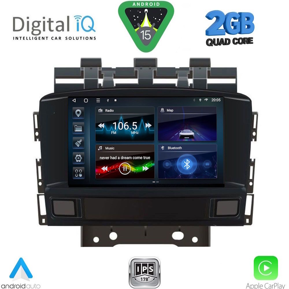 DIGITAL IQ BLD 272_CPA (7" DECK) MULTIMEDIA SYSTEM for OPEL ASTRA J mod. 2011-2016 DIGITAL IQ BLD 272_CPA (7" DECK) MULTIMEDIA SYSTEM for OPEL ASTRA J mod. 2011-2016