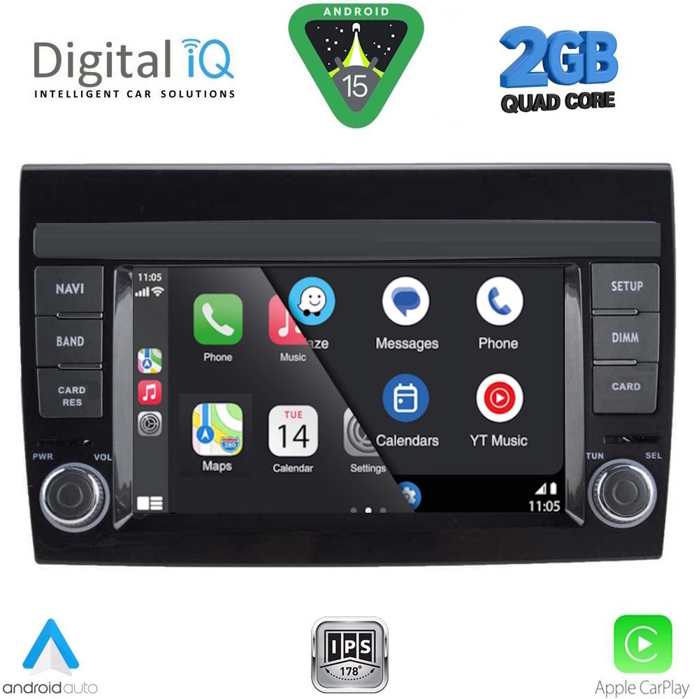 DIGITAL IQ BLD 297_CPA (7" DECK) MULTIMEDIA SYSTEM for FIAT BRAVO mod. 2007-2019 DIGITAL IQ BLD 297_CPA (7" DECK) MULTIMEDIA SYSTEM for FIAT BRAVO mod. 2007-2019