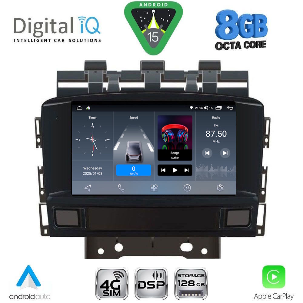 DIGITAL IQ BLM 772_CPA (7" DECK) MULTIMEDIA OEM for OPEL ASTRA J mod. 2010-2016 DIGITAL IQ BLM 772_CPA (7" DECK) MULTIMEDIA OEM for OPEL ASTRA J mod. 2010-2016