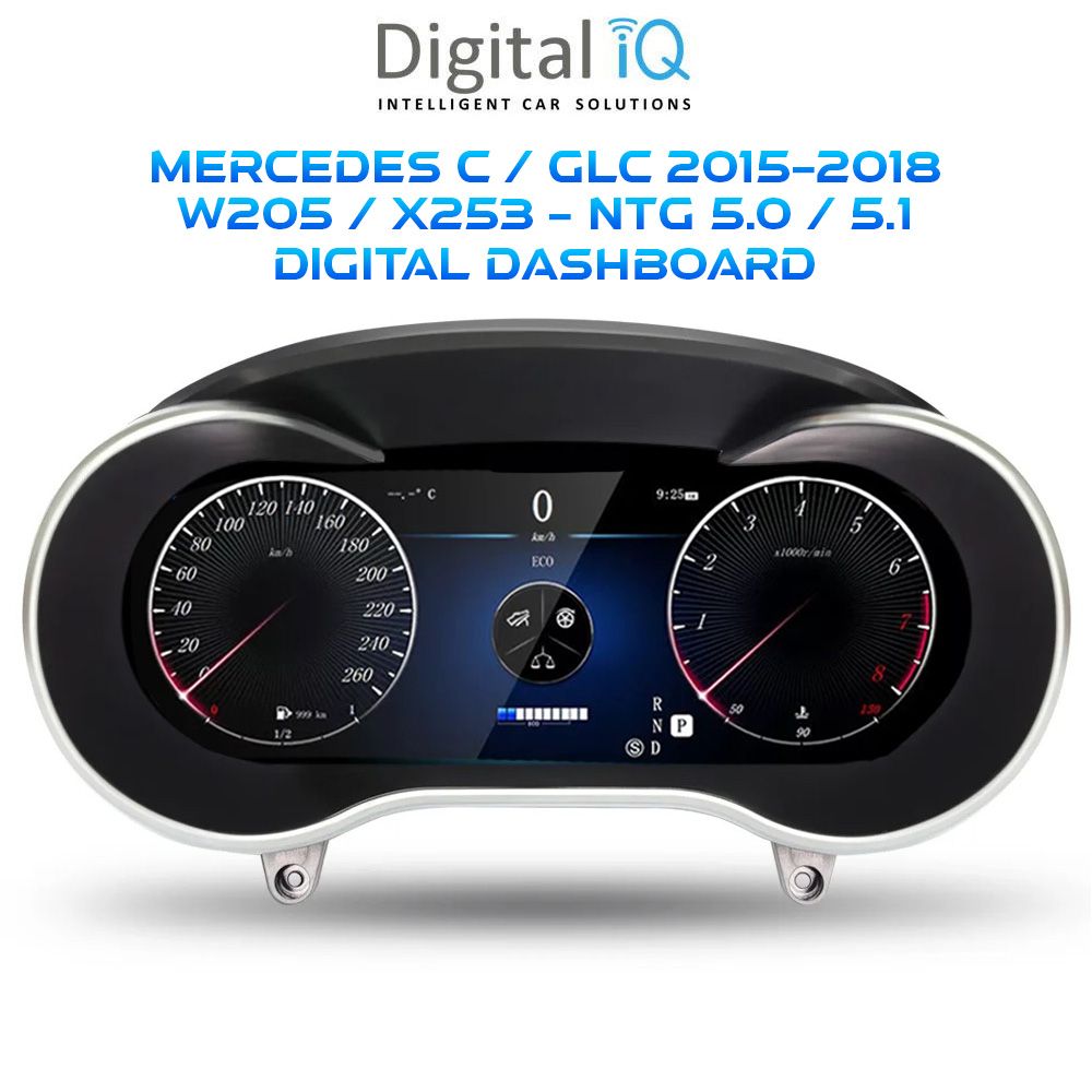 DIGITAL IQ DDD 986_DC (12.3in) DIGITAL INSTRUMENT CLUSTER for MERCEDES C (W205) - GLC (X253) mod. 2014-2021 DIGITAL IQ DDD 986_DC (12.3in) DIGITAL INSTRUMENT CLUSTER for MERCEDES C (W205) - GLC (X253) mod. 2014-2021