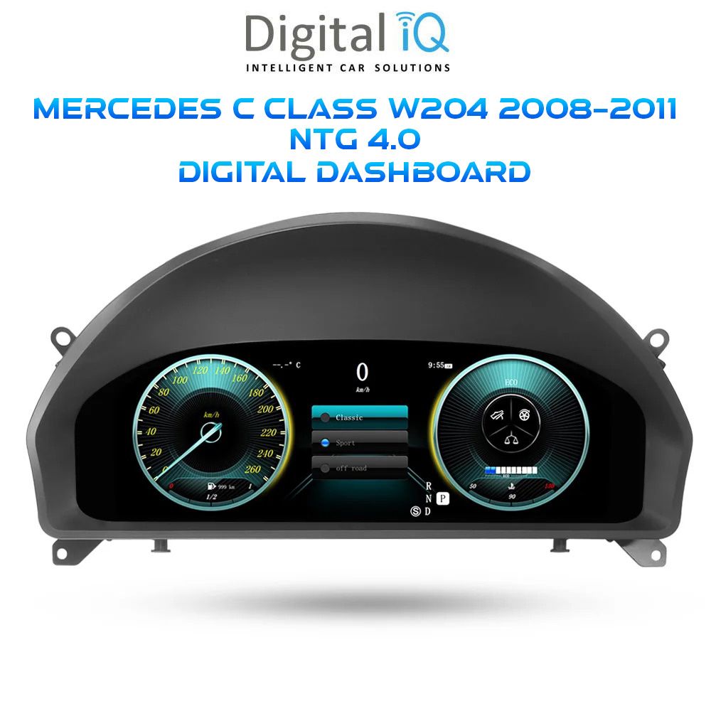 DIGITAL IQ DDD 984_DC (12.3in) DIGITAL INSTRUMENT CLUSTER for MERCEDES C CLASS (W204) mod. 2008-2011 DIGITAL IQ DDD 984_DC (12.3in) DIGITAL INSTRUMENT CLUSTER for MERCEDES C CLASS (W204) mod. 2008-2011