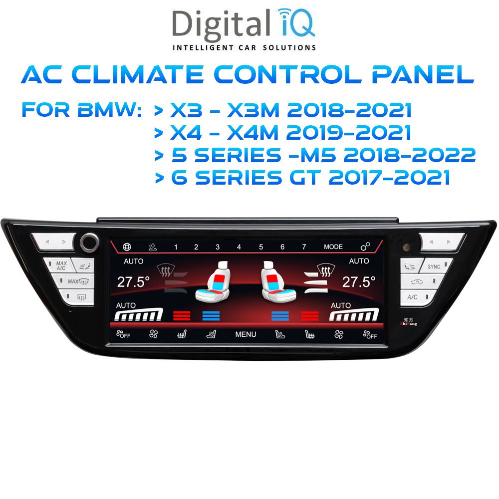 DIGITAL IQ FZ 2025_CC (TOUCHSCREEN CLIMATE CONTROL PANEL (8.8") for BMW X3 - X4 - S.5 - S.6 mod 2017-2022) DIGITAL IQ FZ 2025_CC (TOUCHSCREEN CLIMATE CONTROL PANEL (8.8") for BMW X3 - X4 - S.5 - S.6 mod 2017-2022)