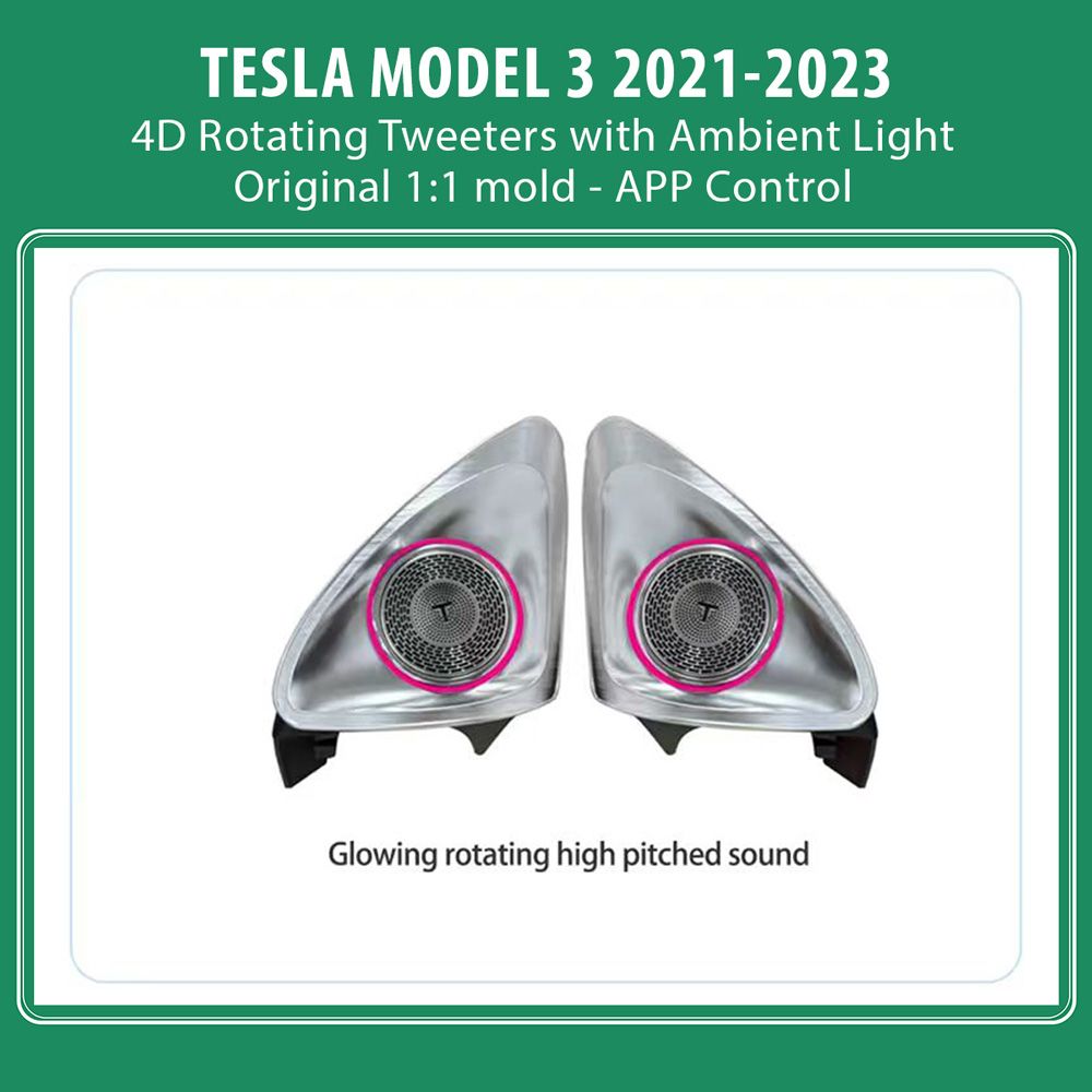 DIGITAL IQ AMBIENT TS 3920 TESLA MODEL 3 mod. 2021-2023 (Ambient Light 4D Rotating Tweeters) DIGITAL IQ AMBIENT TS 3920 TESLA MODEL 3 mod. 2021-2023 (Ambient Light 4D Rotating Tweeters)