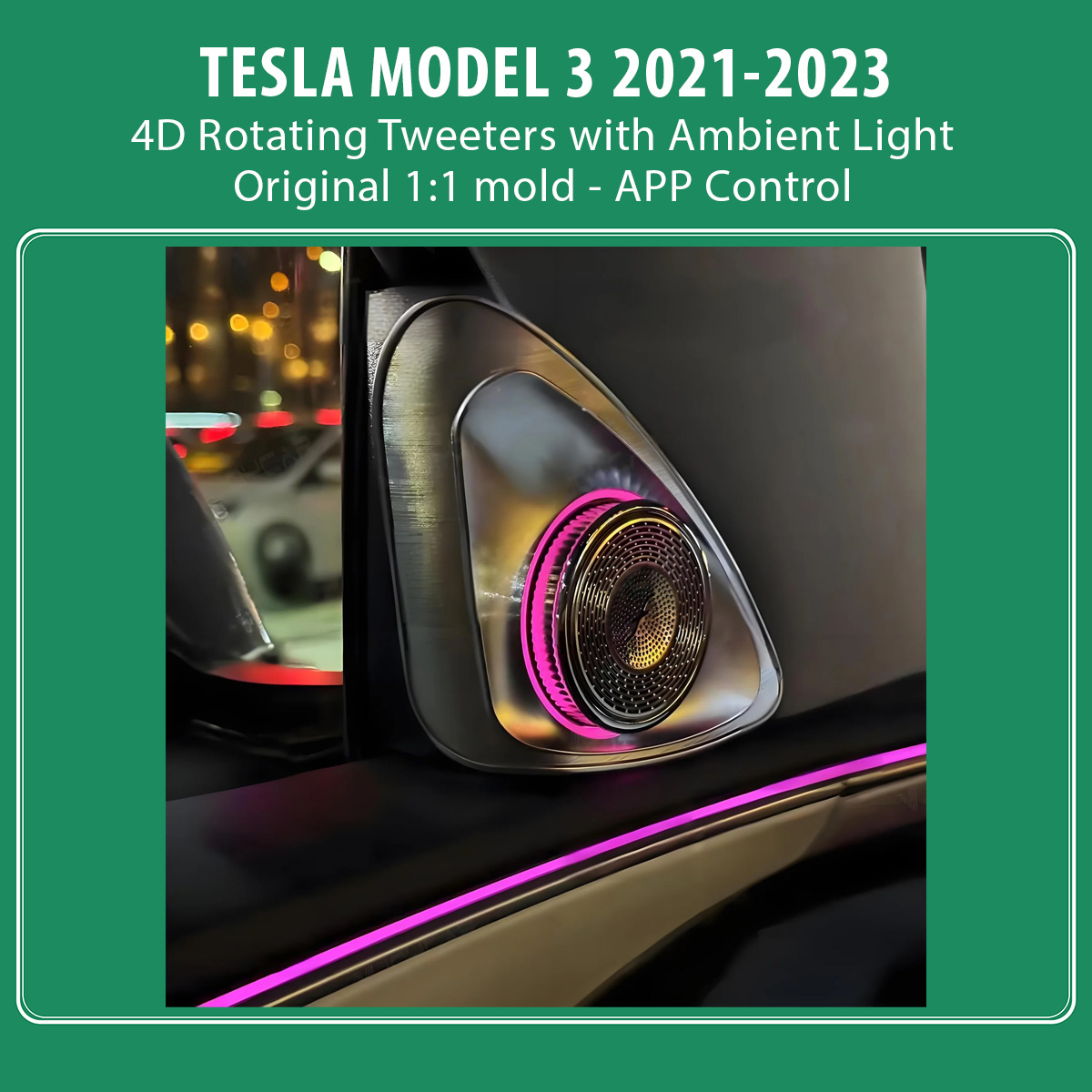 DIGITAL IQ AMBIENT TS 3920 TESLA MODEL 3 mod. 2021-2023 (Ambient Light 4D Rotating Tweeters) DIGITAL IQ AMBIENT TS 3920 TESLA MODEL 3 mod. 2021-2023 (Ambient Light 4D Rotating Tweeters)