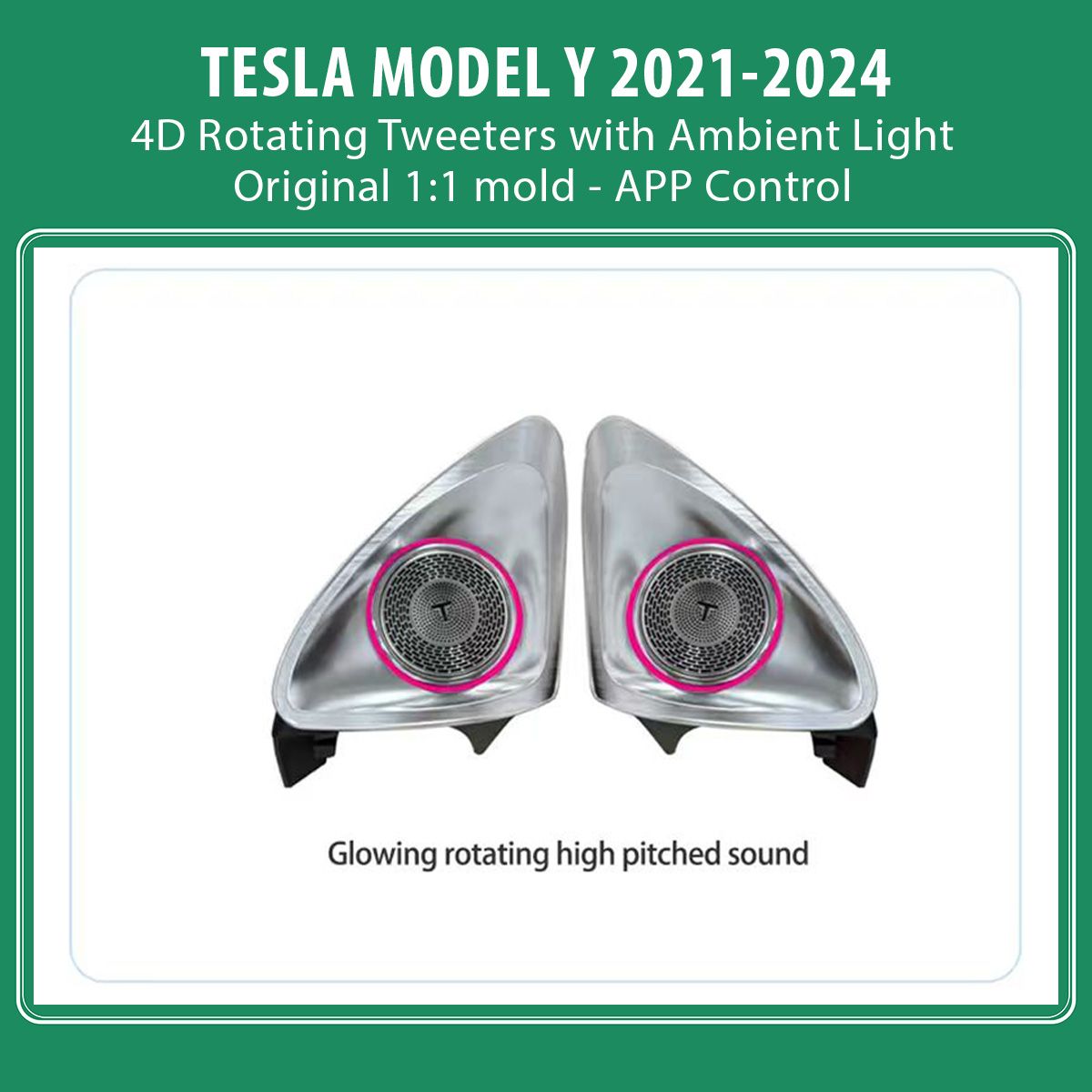DIGITAL IQ AMBIENT TS 3922 TESLA MODEL Y mod. 2021-2024 (Ambient Light 4D Rotating Tweeters) DIGITAL IQ AMBIENT TS 3922 TESLA MODEL Y mod. 2021-2024 (Ambient Light 4D Rotating Tweeters)