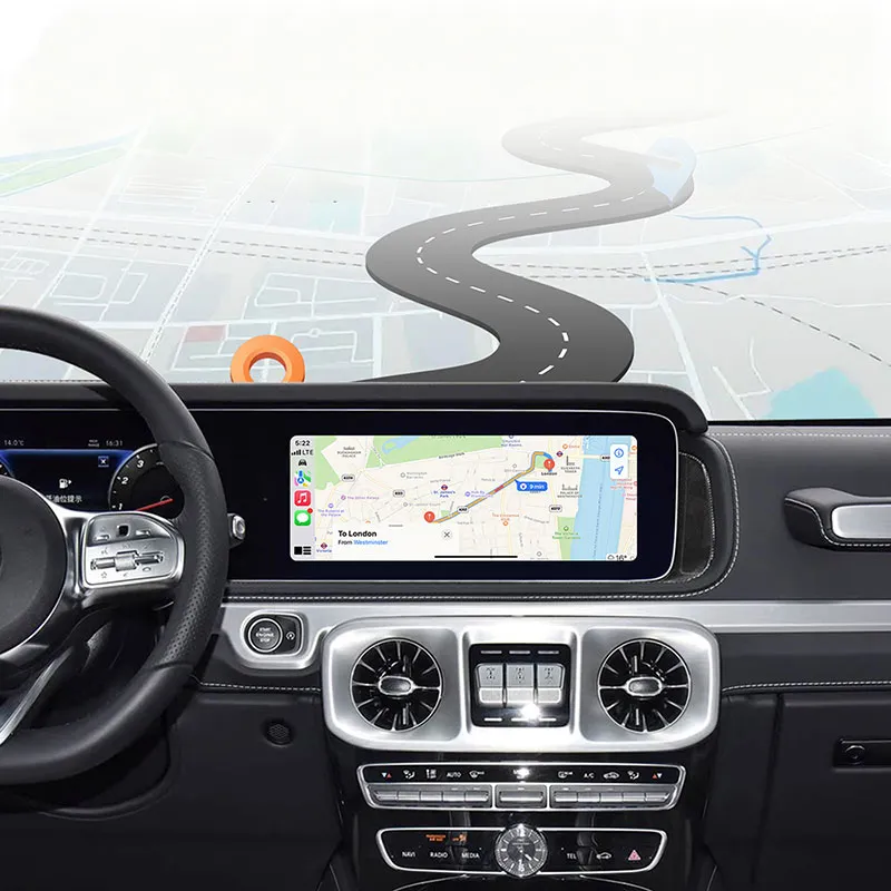 DIGITAL IQ BZ 504F CPAA (WIRELESS CARPLAY / ANDROID AUTO BOX for MERCEDES mod. 2017-2021 with NTG 5.5 with 10.25" screen - with 2 CAMERAS) DIGITAL IQ BZ 504F CPAA (WIRELESS CARPLAY / ANDROID AUTO BOX for MERCEDES mod. 2017-2021 with NTG 5.5 with 10.25" screen - with 2 CAMERAS)