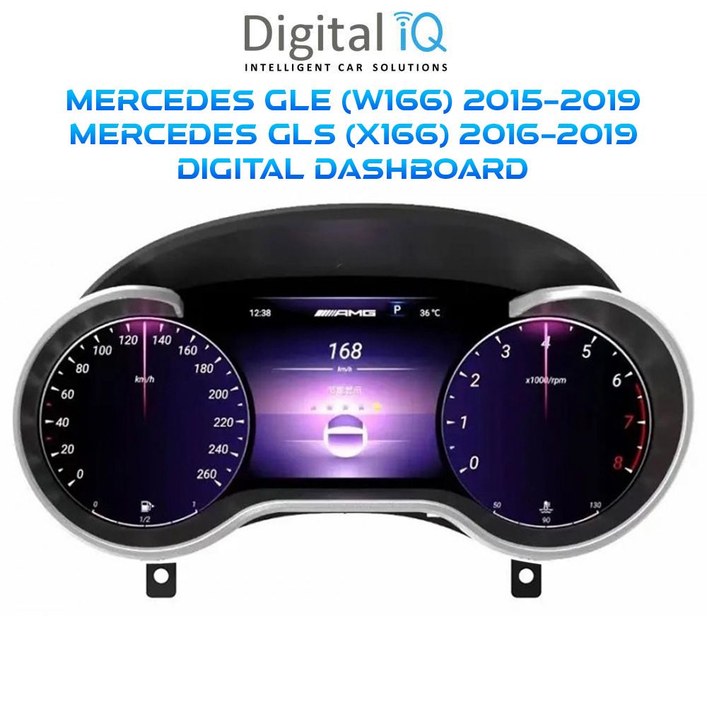 DIGITAL IQ DDD 997_DC (12.3in) DIGITAL INSTRUMENT CLUSTER for MERCEDES ML-GL (W166) - GLE (W166) - GLS (X166) mod. 2015-2019 DIGITAL IQ DDD 997_DC (12.3in) DIGITAL INSTRUMENT CLUSTER for MERCEDES ML-GL (W166) - GLE (W166) - GLS (X166) mod. 2015-2019