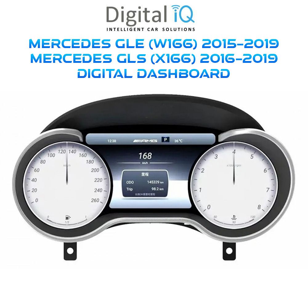 DIGITAL IQ DDD 997_DC (12.3in) DIGITAL INSTRUMENT CLUSTER for MERCEDES ML-GL (W166) - GLE (W166) - GLS (X166) mod. 2015-2019 DIGITAL IQ DDD 997_DC (12.3in) DIGITAL INSTRUMENT CLUSTER for MERCEDES ML-GL (W166) - GLE (W166) - GLS (X166) mod. 2015-2019