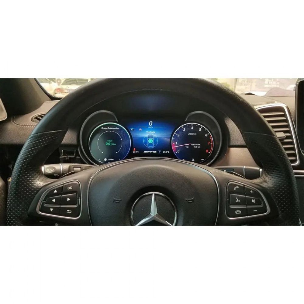 DIGITAL IQ DDD 997_DC (12.3in) DIGITAL INSTRUMENT CLUSTER for MERCEDES ML-GL (W166) - GLE (W166) - GLS (X166) mod. 2015-2019 DIGITAL IQ DDD 997_DC (12.3in) DIGITAL INSTRUMENT CLUSTER for MERCEDES ML-GL (W166) - GLE (W166) - GLS (X166) mod. 2015-2019