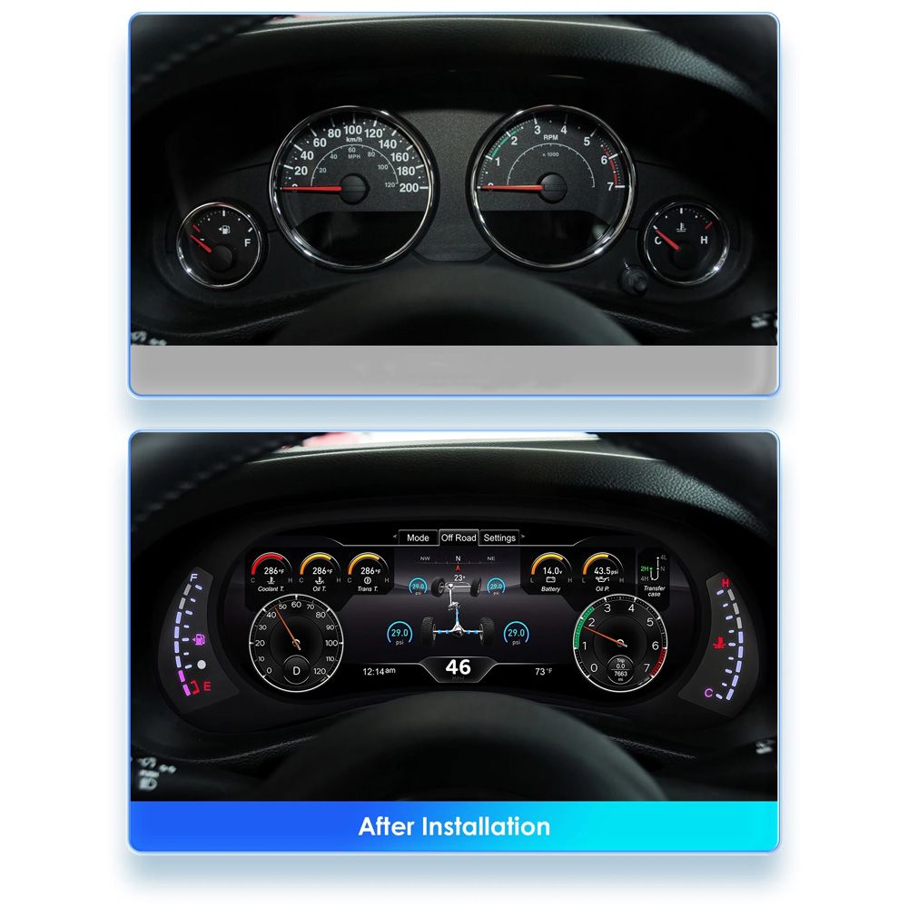 DIGITAL IQ DGU 298_DC (12.3in) DIGITAL INSTRUMENT CLUSTER for JEEP WRANGLER JL mod. 2018-2023 DIGITAL IQ DGU 298_DC (12.3in) DIGITAL INSTRUMENT CLUSTER for JEEP WRANGLER JL mod. 2018-2023