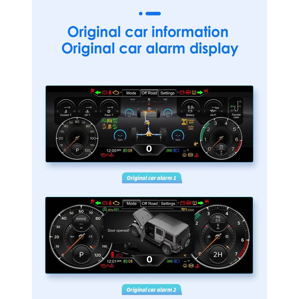 DIGITAL IQ DGU 298_DC (12.3in) DIGITAL INSTRUMENT CLUSTER for JEEP WRANGLER JL mod. 2018-2023 DIGITAL IQ DGU 298_DC (12.3in) DIGITAL INSTRUMENT CLUSTER for JEEP WRANGLER JL mod. 2018-2023