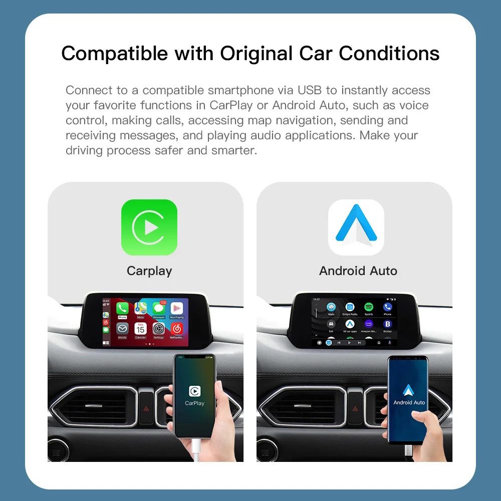 DIGITAL IQ MZ U01 CPA (WIRED CARPLAY / ANDROID AUTO for Upgrade for MAZDA mod. 2016-2021) DIGITAL IQ MZ U01 CPA (WIRED CARPLAY / ANDROID AUTO for Upgrade for MAZDA mod. 2016-2021)
