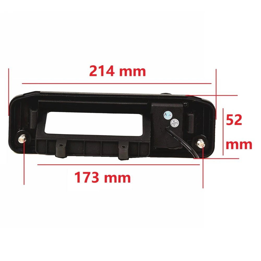 DIGITAL IQ CAMERA MERC_01 (AHD-NTSC) HANDLE CAMERA for MERCEDES A (W176) - GLA - GLC - ML (W166) DIGITAL IQ CAMERA MERC_01 (AHD-NTSC) HANDLE CAMERA for MERCEDES A (W176) - GLA - GLC - ML (W166)