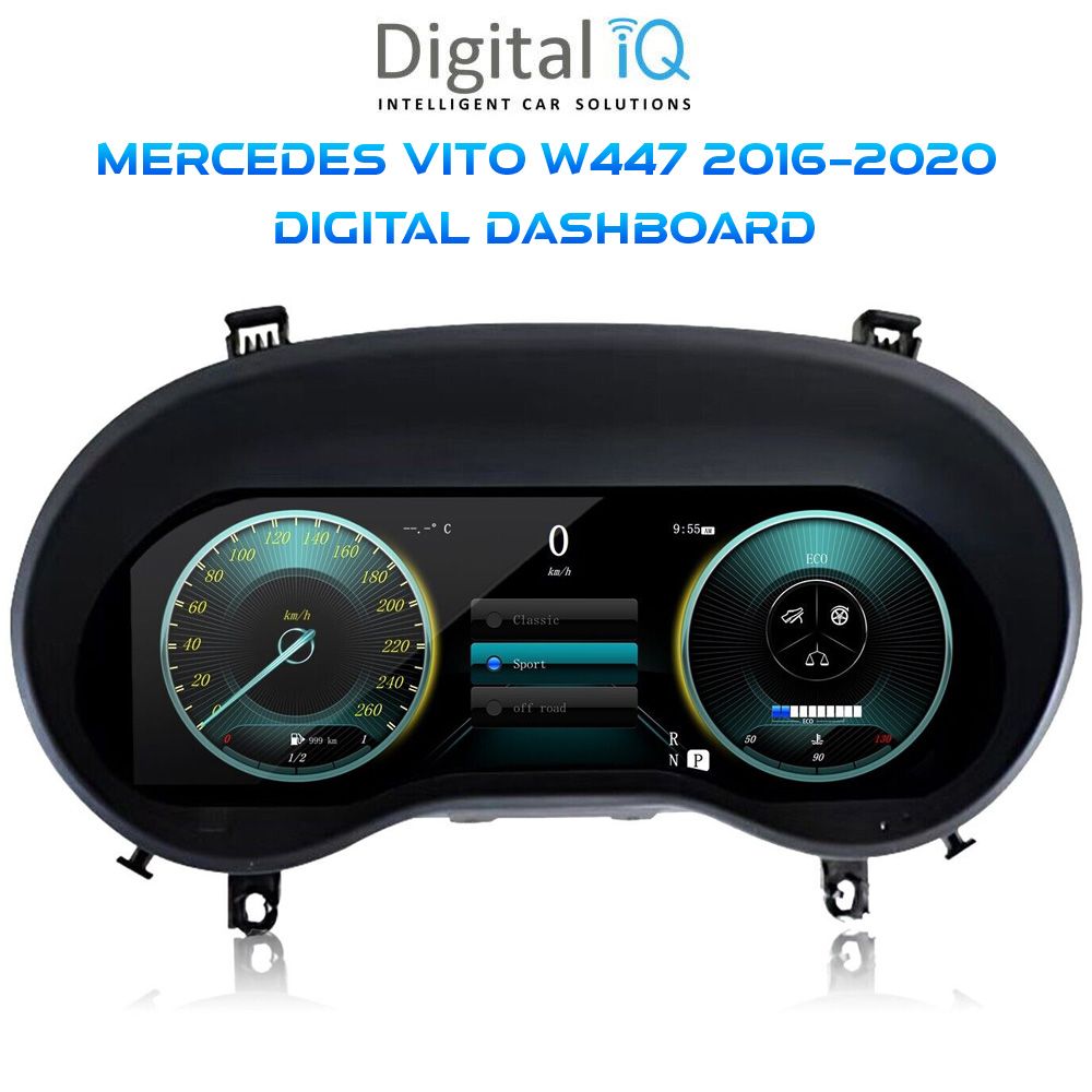 DIGITAL IQ DGU 994_DC (12.3in) DIGITAL INSTRUMENT CLUSTER for MERCEDES VITO (W447) mod. 2016-2020 DIGITAL IQ DGU 994_DC (12.3in) DIGITAL INSTRUMENT CLUSTER for MERCEDES VITO (W447) mod. 2016-2020