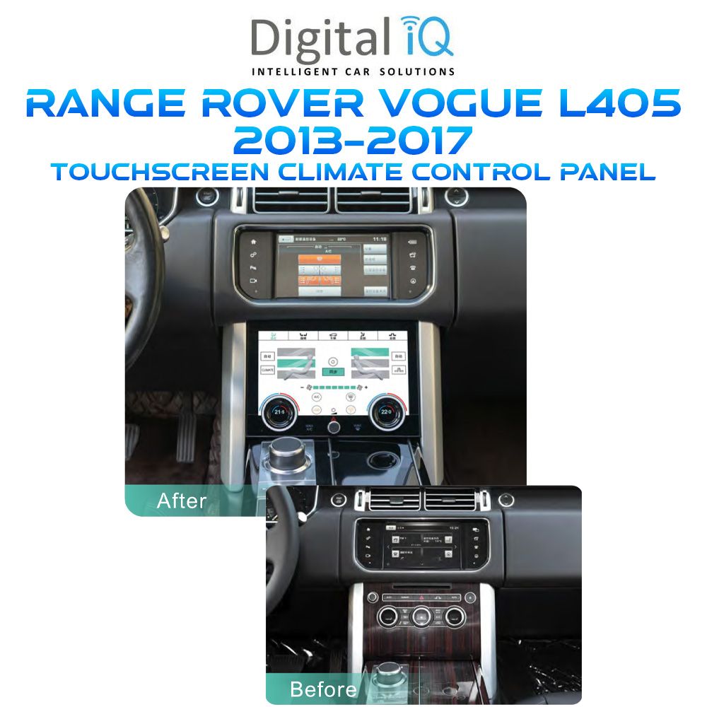 DIGITAL IQ FZ 2011_CL (TOUCHSCREEN CLIMATE CONTROL PANEL 10" for RANGE ROVER VOGUE L405 mod. 2013-2017) DIGITAL IQ FZ 2011_CL (TOUCHSCREEN CLIMATE CONTROL PANEL 10" for RANGE ROVER VOGUE L405 mod. 2013-2017)