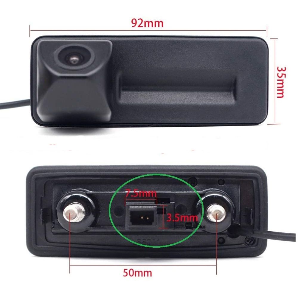 DIGITAL IQ CAMERA SKODA_01 (AHD-NTSC) HANDLE CAMERA AUDI A1 mod. 2010-2018 - SKODA mod. 2008-2014 DIGITAL IQ CAMERA SKODA_01 (AHD-NTSC) HANDLE CAMERA AUDI A1 mod. 2010-2018 - SKODA mod. 2008-2014