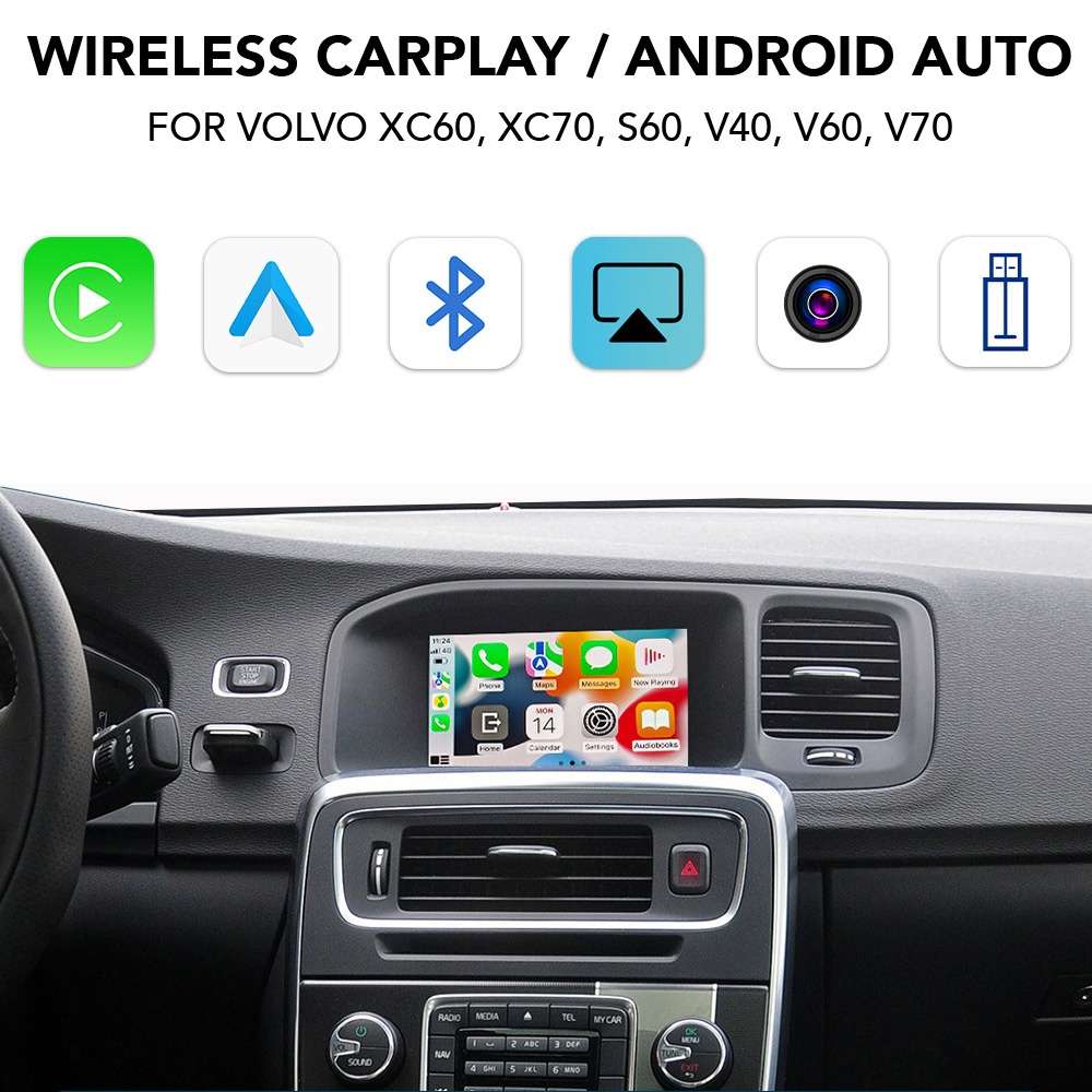 DIGITAL IQ VL 271 CPA (WIRELESS CARPLAY / ANDROID AUTO BOX with 2 CAMERA IN for VOLVO V – S – XC mod. 2011-2014) DIGITAL IQ VL 271 CPA (WIRELESS CARPLAY / ANDROID AUTO BOX with 2 CAMERA IN for VOLVO V – S – XC mod. 2011-2014)