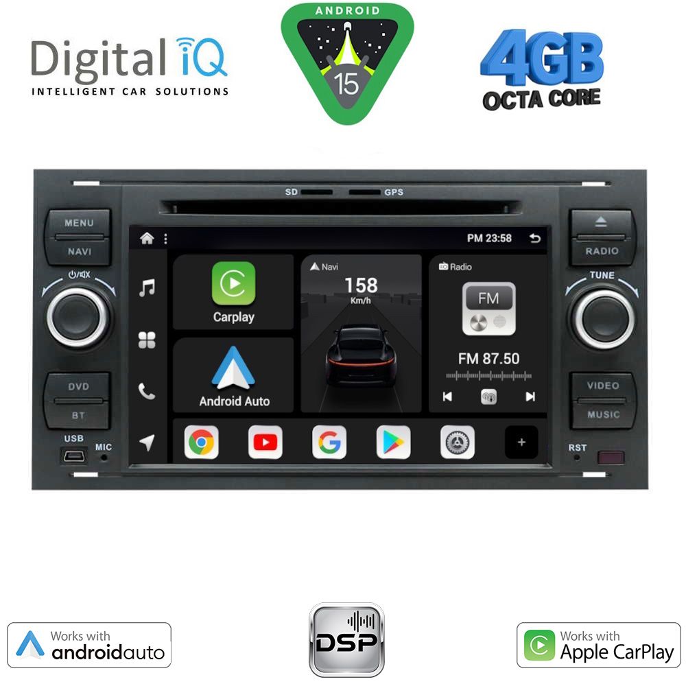 DIGITAL IQ BXF 602_CPAA (7" DVD) MULTIMEDIA SYSTEM for FORD mod. 2004-2008 DIGITAL IQ BXF 602_CPAA (7" DVD) MULTIMEDIA SYSTEM for FORD mod. 2004-2008