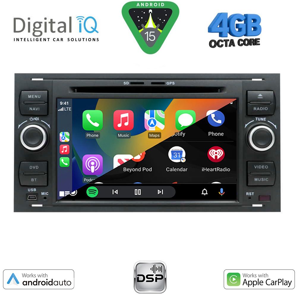 DIGITAL IQ BXF 602_CPAA (7" DVD) MULTIMEDIA SYSTEM for FORD mod. 2004-2008 DIGITAL IQ BXF 602_CPAA (7" DVD) MULTIMEDIA SYSTEM for FORD mod. 2004-2008