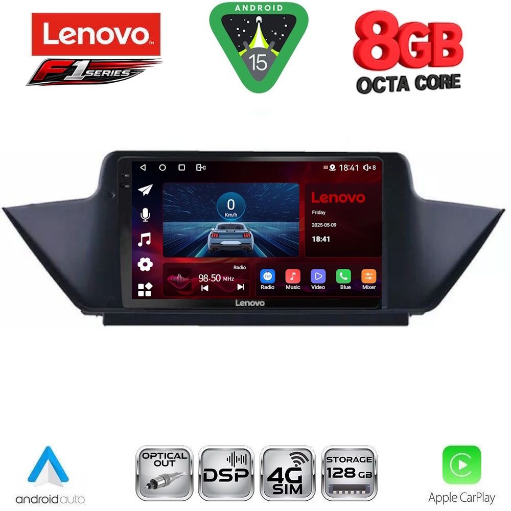 LENOVO SSR 10056_CPA (10inc) MULTIMEDIA TABLET for BMW X1 mod. 2009-2015 LENOVO SSR 10056_CPA (10inc) MULTIMEDIA TABLET for BMW X1 mod. 2009-2015