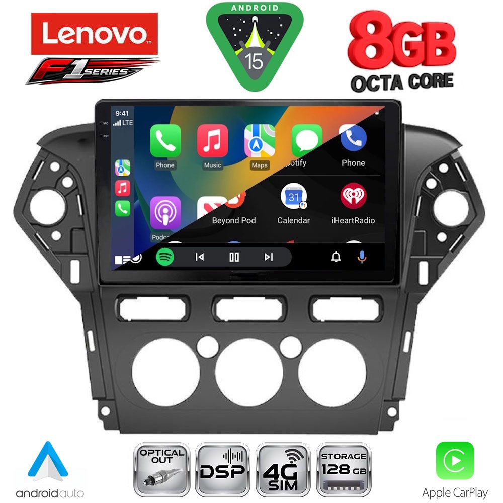 LENOVO SSR 10163_CPA A/C (10inc) MULTIMEDIA TABLET for FORD MONDEO mod. 2011-2013 LENOVO SSR 10163_CPA A/C (10inc) MULTIMEDIA TABLET for FORD MONDEO mod. 2011-2013