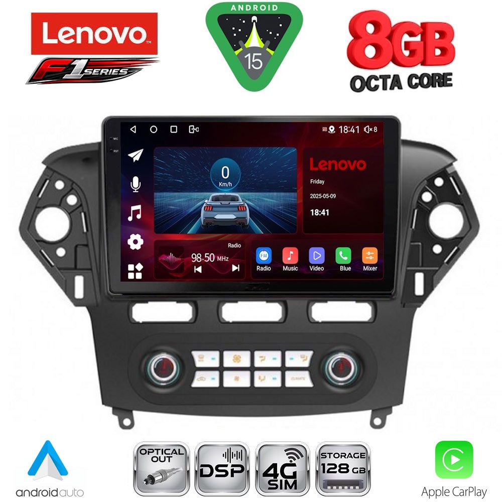 LENOVO SSR 10163_CPA CLIMA (10inc) MULTIMEDIA TABLET for FORD MONDEO mod. 2011-2013 LENOVO SSR 10163_CPA CLIMA (10inc) MULTIMEDIA TABLET for FORD MONDEO mod. 2011-2013