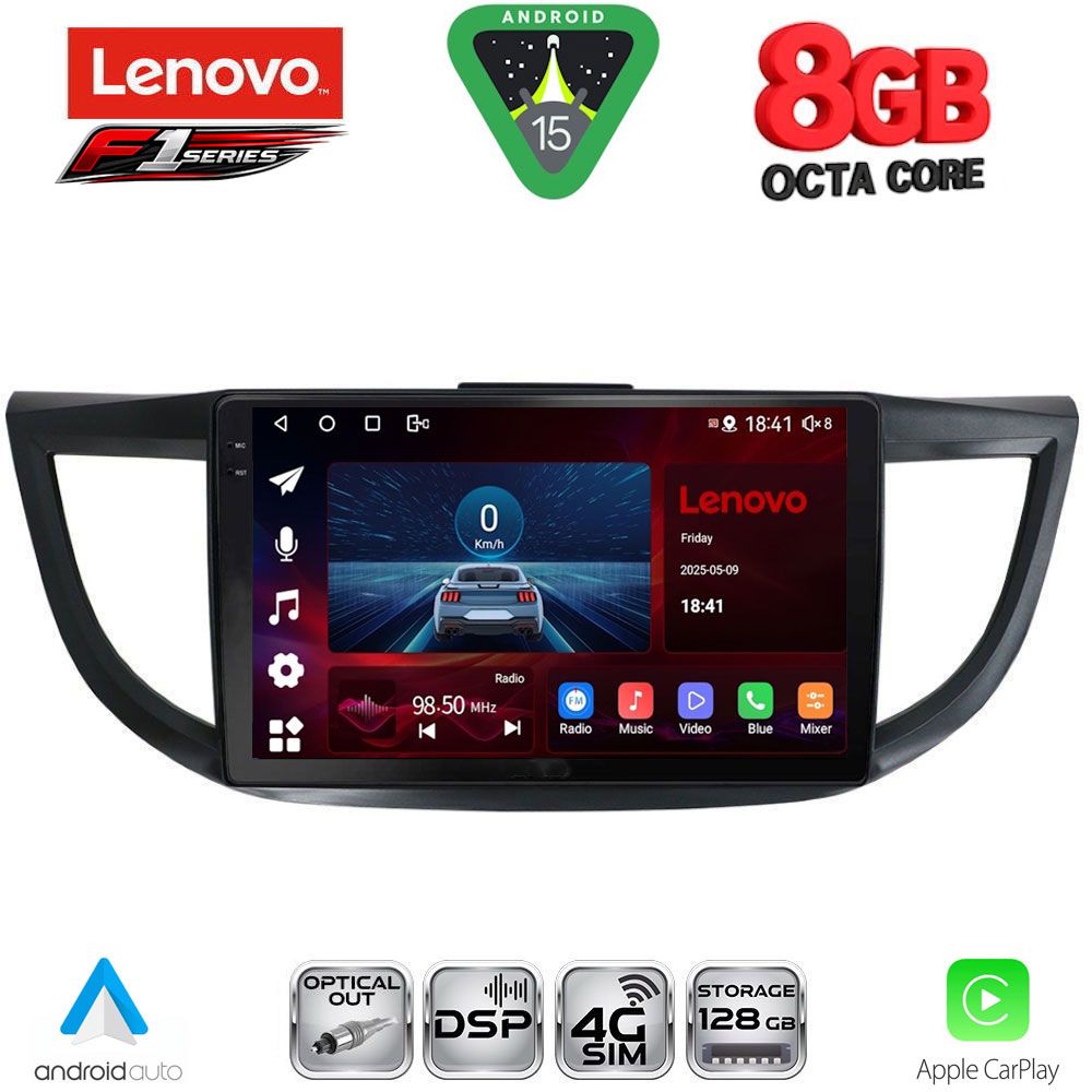 LENOVO SSR 10198_CPA (10inc) MULTIMEDIA TABLET for HONDA CRV mod. 2013-2017 LENOVO SSR 10198_CPA (10inc) MULTIMEDIA TABLET for HONDA CRV mod. 2013-2017